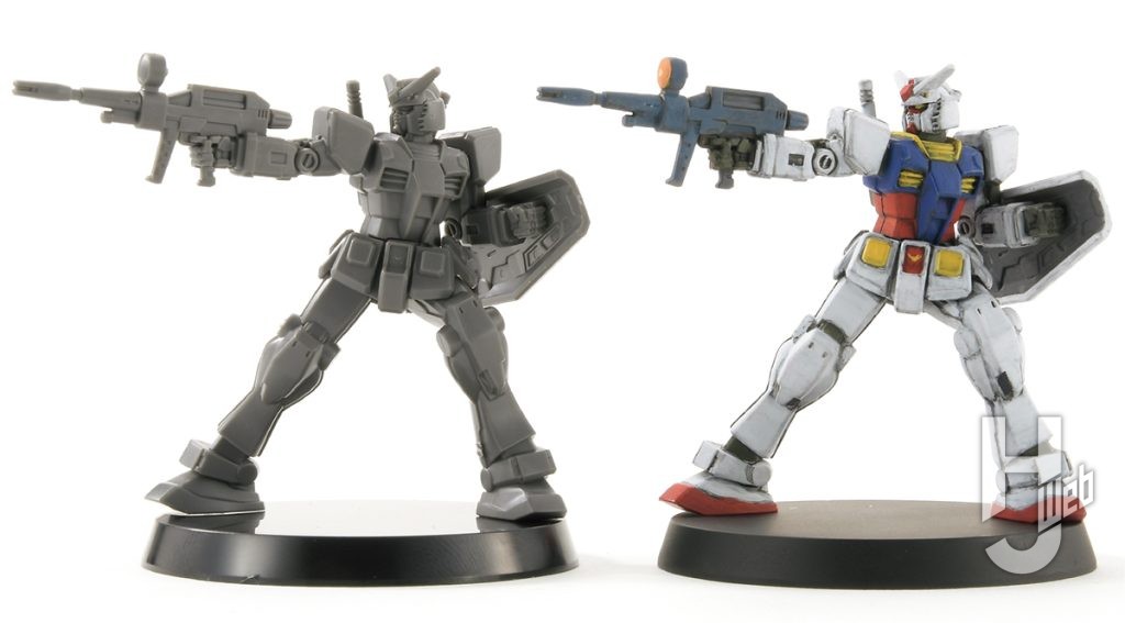 ガンダムアッセンブル「ガンダム」素組み比較