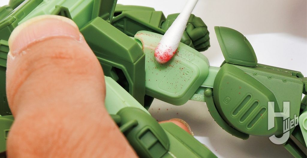けんたろう製作「ウェーブ 1/35 スコープドッグ」塗装過程4