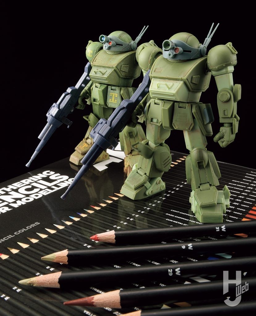 けんたろうとフミテシの製作したウェーブ製 「1/35 スコープドッグ」