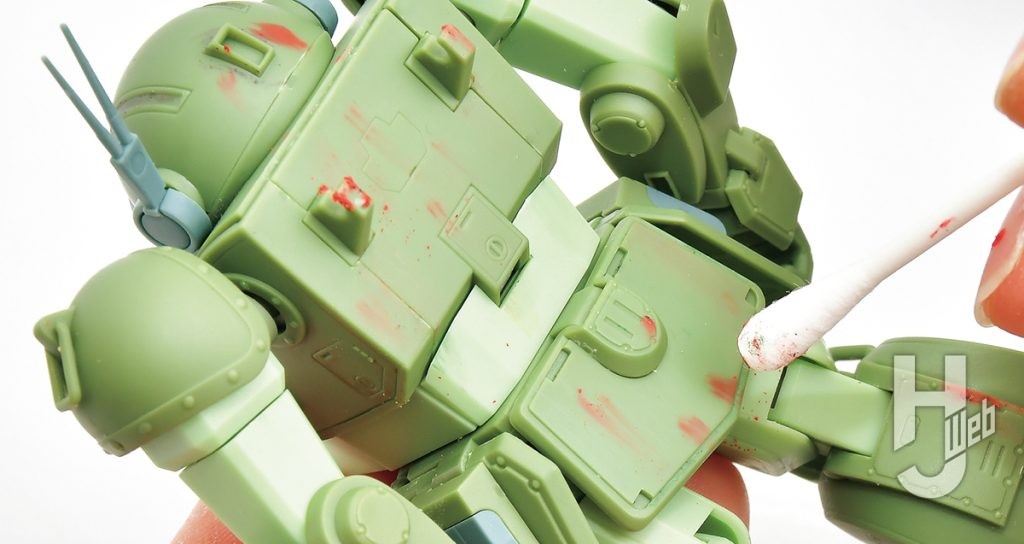 けんたろう製作「ウェーブ 1/35 スコープドッグ」塗装過程9