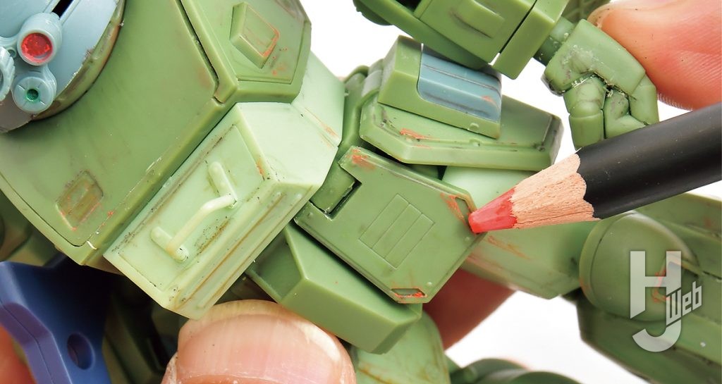 けんたろう製作「ウェーブ 1/35 スコープドッグ」塗装過程10