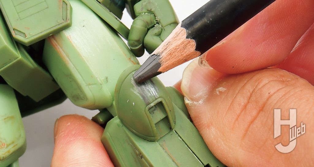 けんたろう製作「ウェーブ 1/35 スコープドッグ」塗装過程12