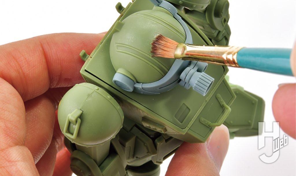 フミテシ製作「ウェーブ 1/35 スコープドッグ RS適正試験仕様」塗装過程3