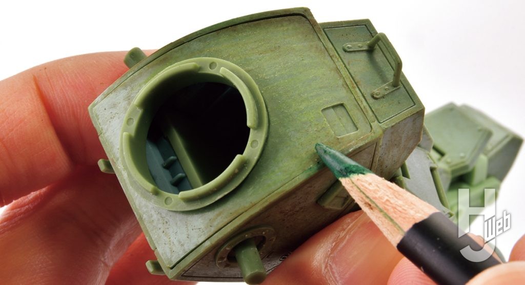 フミテシ製作「ウェーブ 1/35 スコープドッグ RS適正試験仕様」塗装過程6