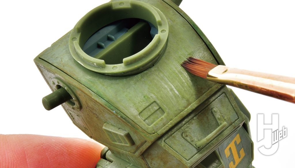 フミテシ製作「ウェーブ 1/35 スコープドッグ RS適正試験仕様」塗装過程8