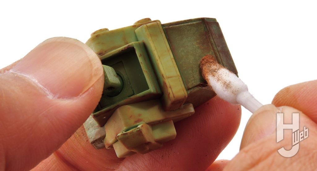 フミテシ製作「ウェーブ 1/35 スコープドッグ RS適正試験仕様」塗装過程12