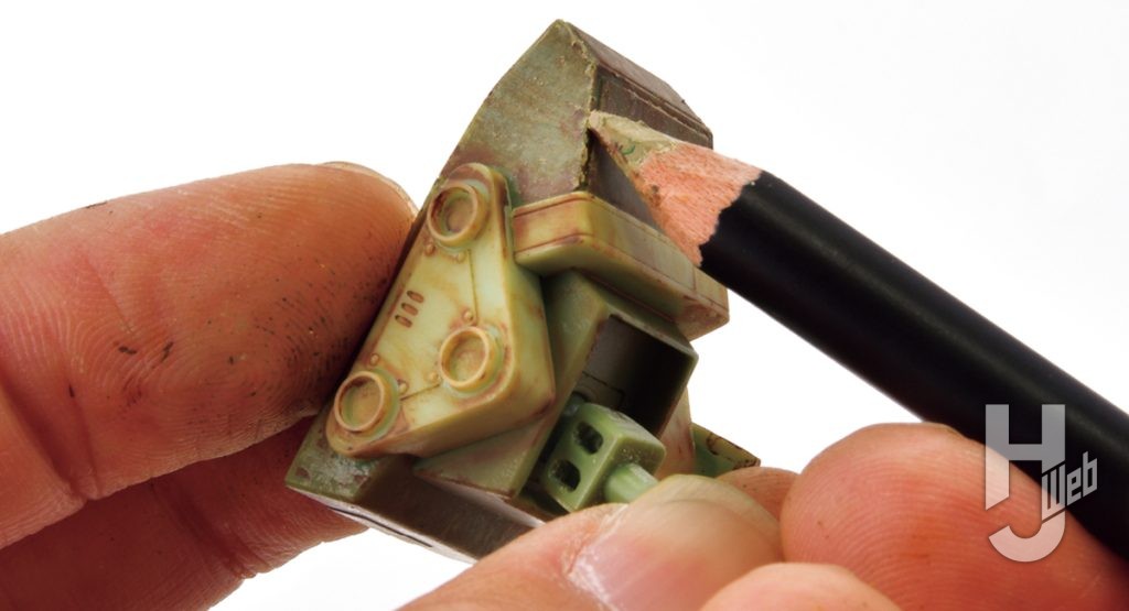 フミテシ製作「ウェーブ 1/35 スコープドッグ RS適正試験仕様」塗装過程13