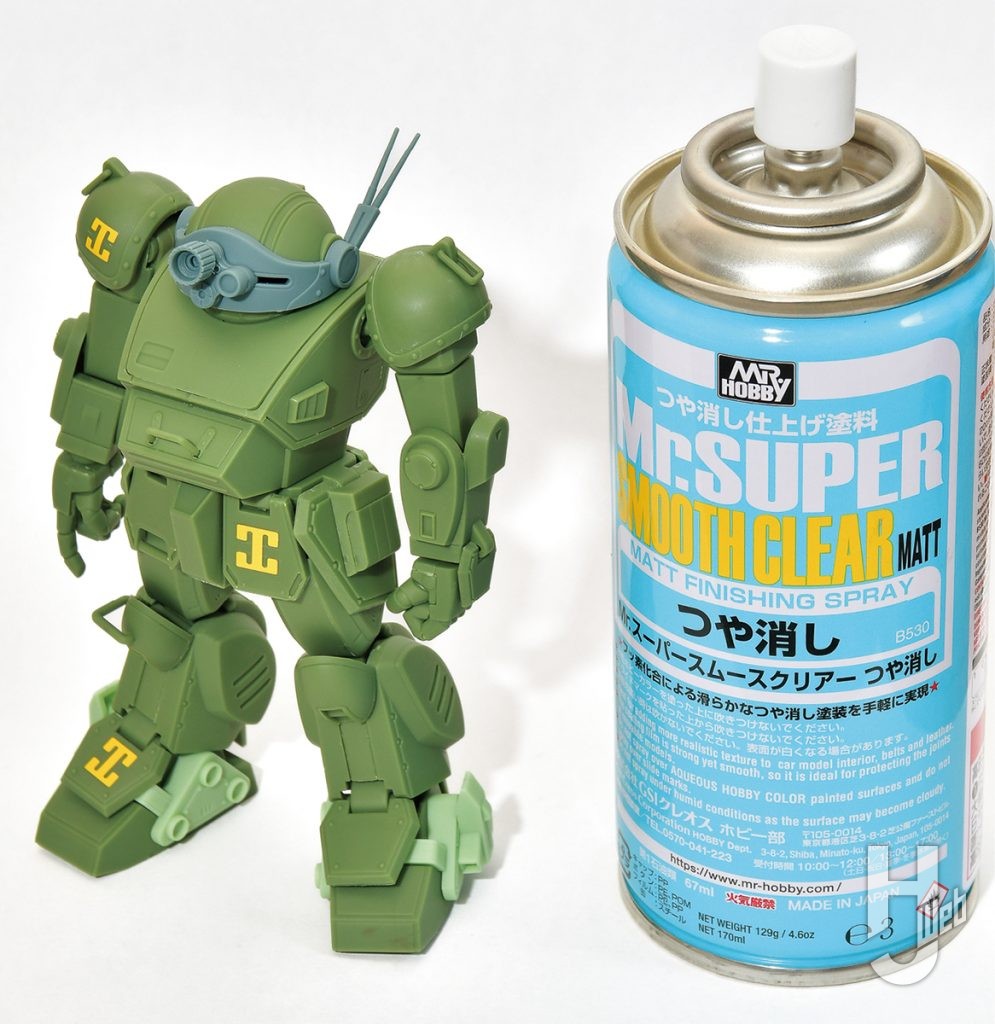 1/35 スコープドッグ RS適正試験仕様素組みとツヤ消しスプレー