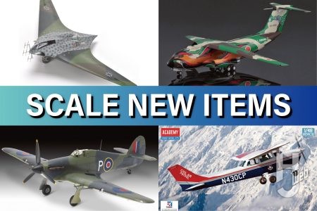 ボークスより「ホルテンHo229B(複座型)」登場!さらにアカデミー「セスナ172 スカイホーク CAP民間航空パトロール」、プラッツ「航空自衛隊 C-1輸送機 LAST TOUR フェニックス特別塗装機」など新作エアモデルをご紹介!