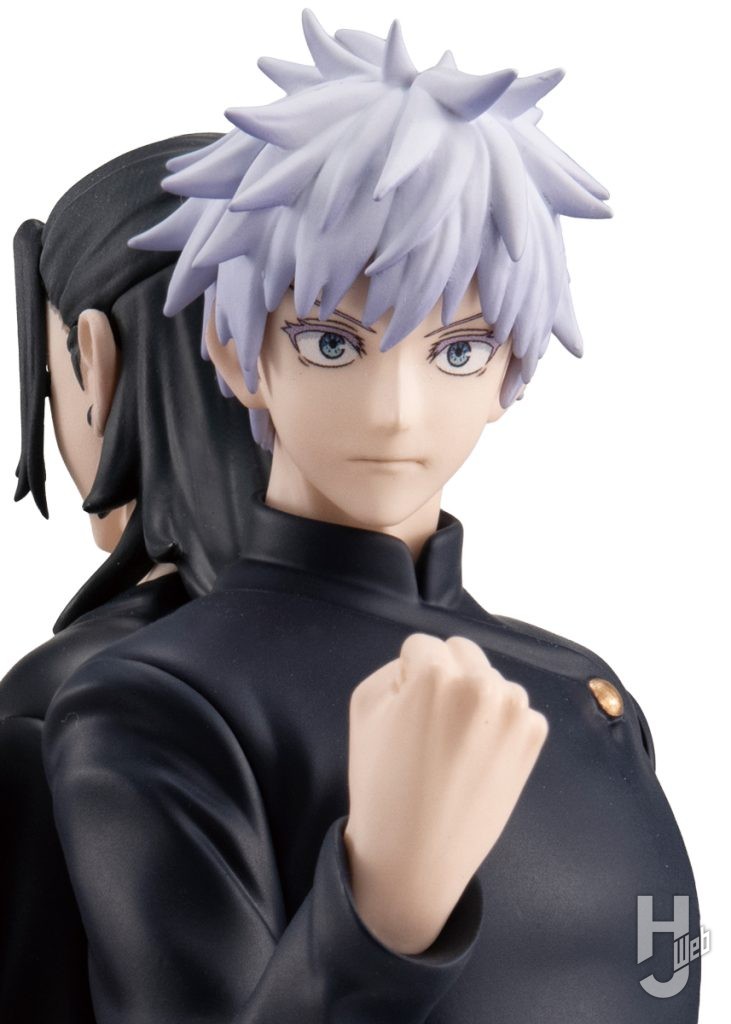 夏油傑と五条悟のディオラマ風フィギュアの五条アップ画像その1