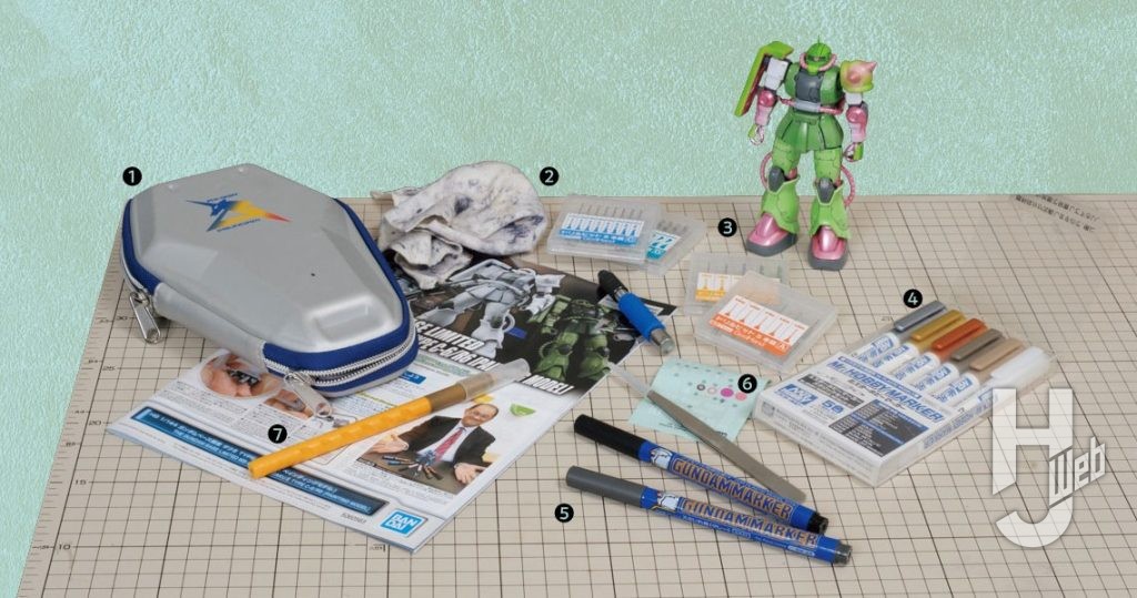 荒井芽依模型製作工具類