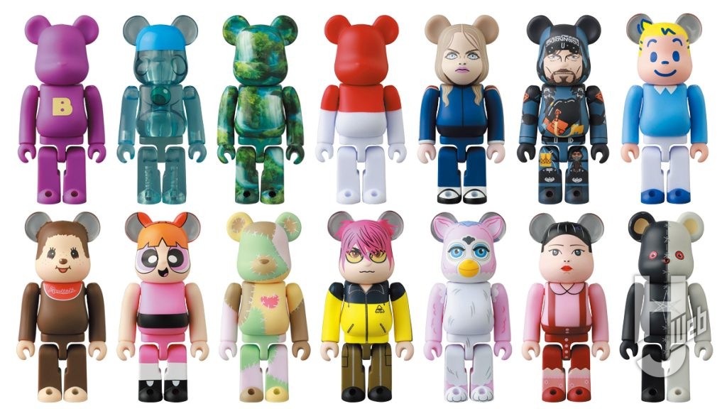 ベアブリックシリーズ50のラインナップの画像