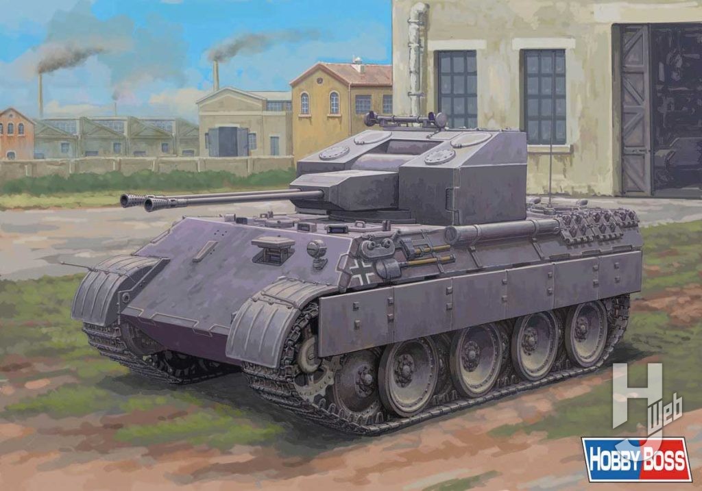 ドイツ V号対空戦車 フラックパンサー A型