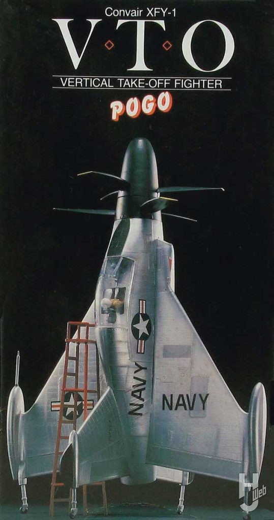 アメリカ海軍 垂直離着陸試作戦闘機 XFY-1 ポゴ
