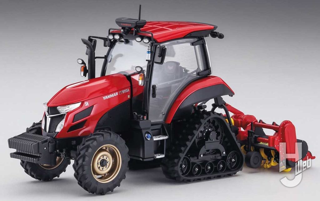 ヤンマートラクター YT5113A“ロボットトラクター”デルタクローラー/ロータリー仕様
