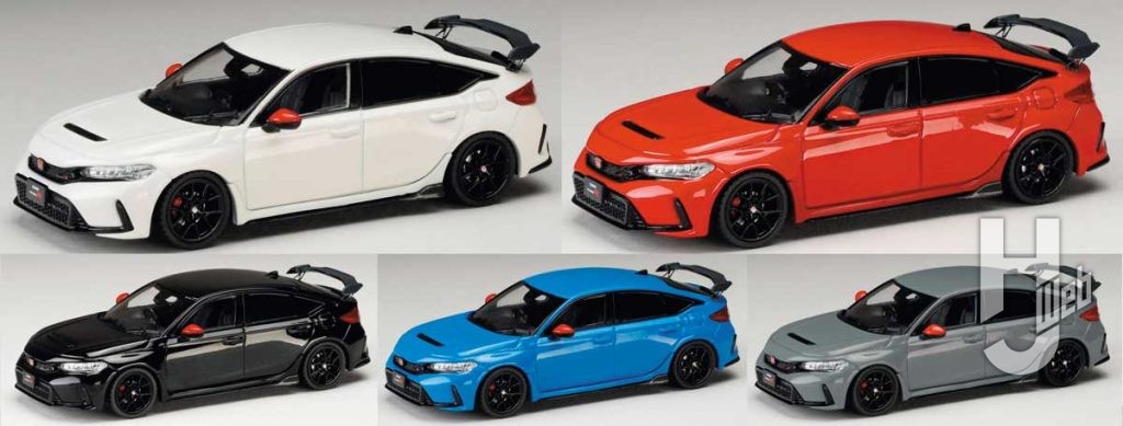 ホンダ シビック TYPE R（FL5）RACING BLACKPackage 純正オプション装着車チャンピオンシップホワイト、フレイムレッド、クリスタルブラックパール、レーシングブルーパール、ソニックグレーパール