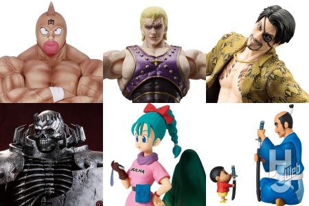 CCPより『キン肉マン』胸像シリーズや『北斗の拳』、『龍が如く』など人気作も続々!UDF新作は映画『クレヨンしんちゃん 嵐を呼ぶ アッパレ!戦国大合戦』がラインナップ【フィギュア最新情報】