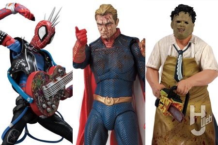 血塗れのホームランダーがMAFEXに登場!「MEDICOM TOY EXHIBITION ’25」の記念商品ほか、『アクロス・ザ・スパイダーバース』、『悪魔のいけにえ』など 映画、コミック作品の可動フィギュアを一挙紹介【フィギュア最新情報】
