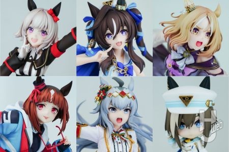 アニメ放送中で話題の「オグリキャップ」や「ヴィブロス」「ナリタトップロード」など『ウマ娘』フィギュアが勢揃い!「ヴィルシーナ」の商品化も決定【スマイルフェス2025 東京】