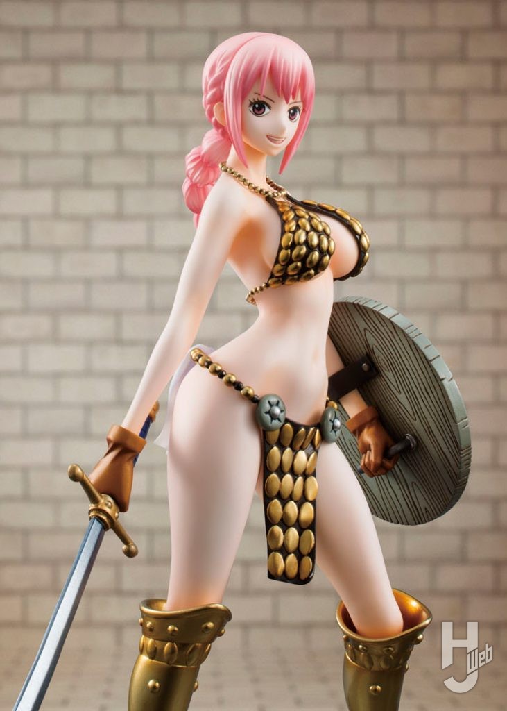 剣闘士レベッカのフィギュアのアップ画像