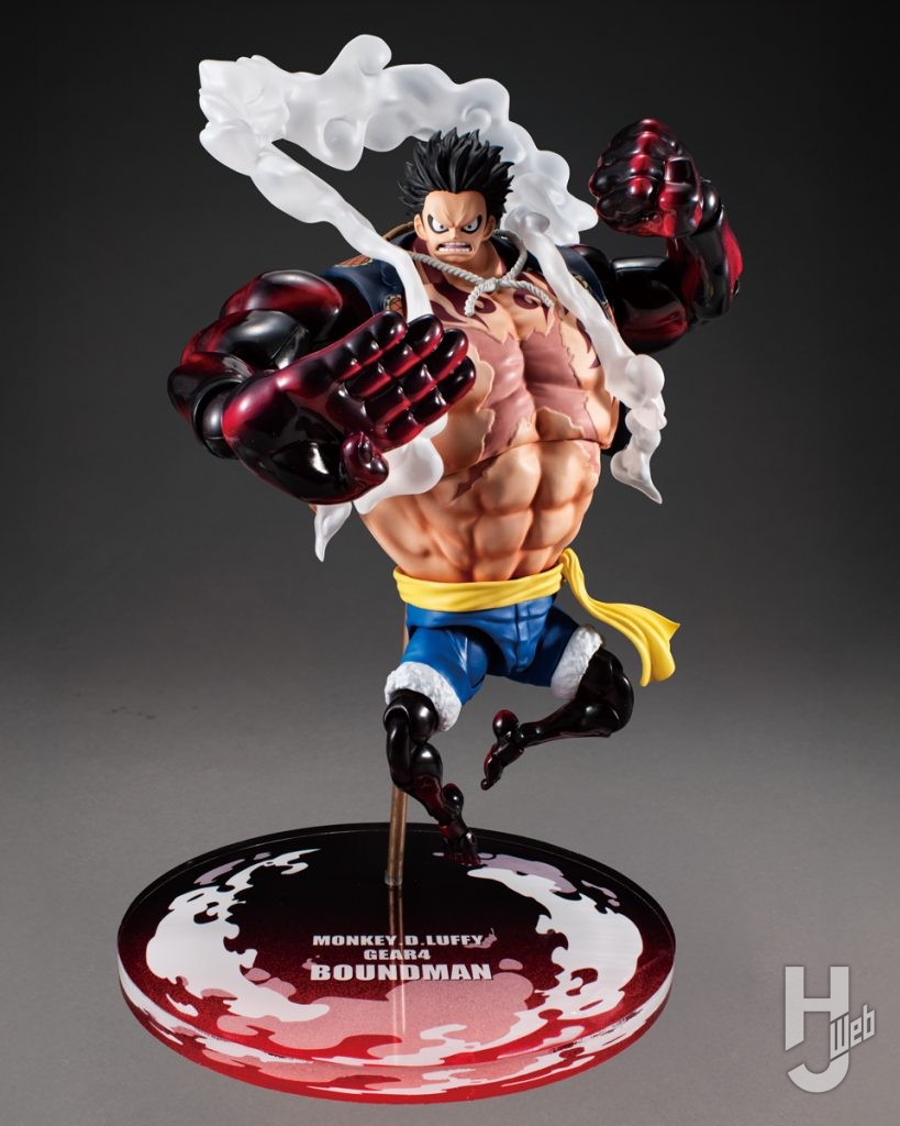 モンキー・D・ルフィの可動フィギュアの全体画像その1
