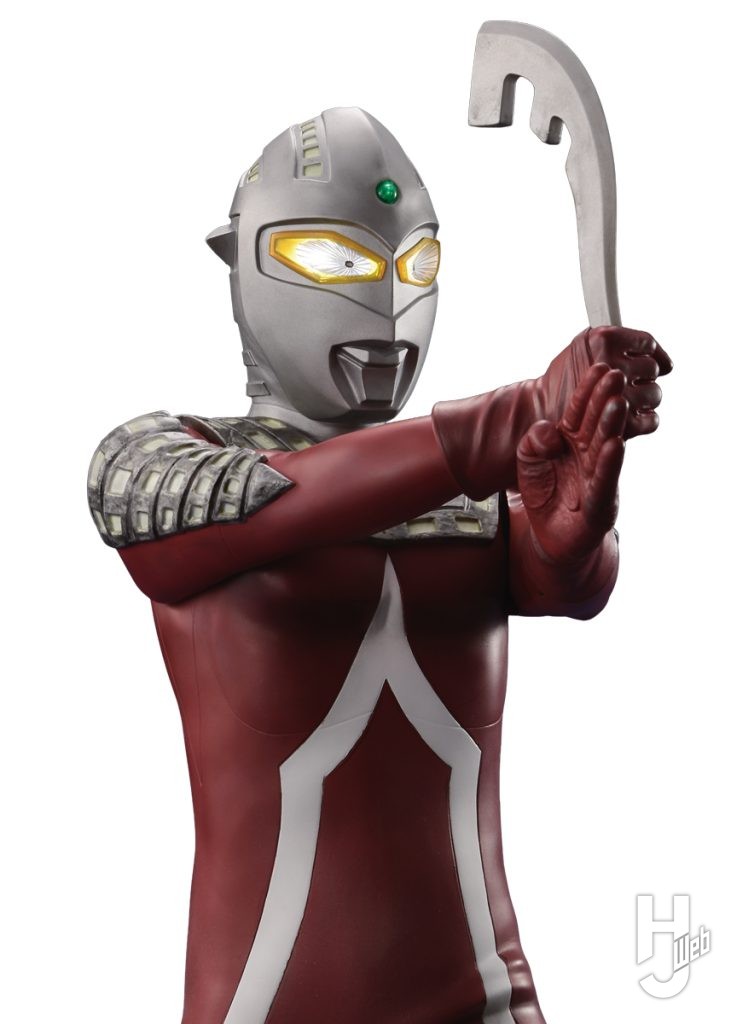 ウルトラセブンのフィギュアのアップ画像その3