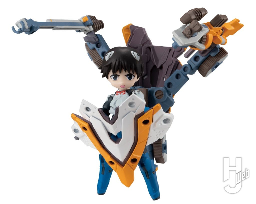 碇シンジのデフォルメフィギュアの画像