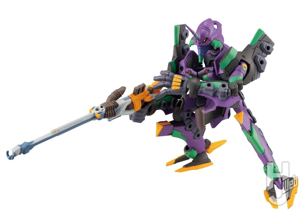 エヴァンゲリオン初号機のデフォルメフィギュアの画像