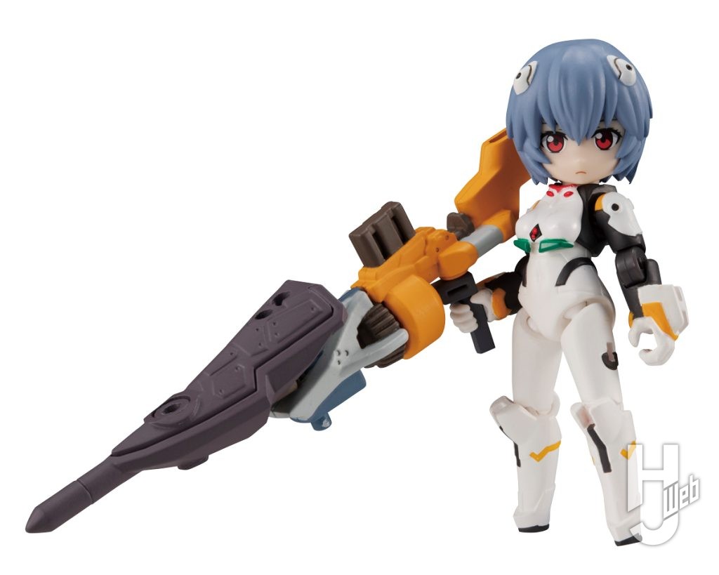 綾波レイのデフォルメフィギュアの画像