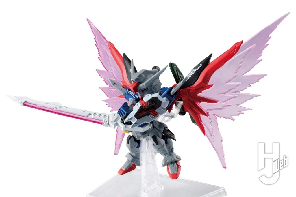 デスティニーガンダムSpecⅡの食玩フィギュアのイメージ画像