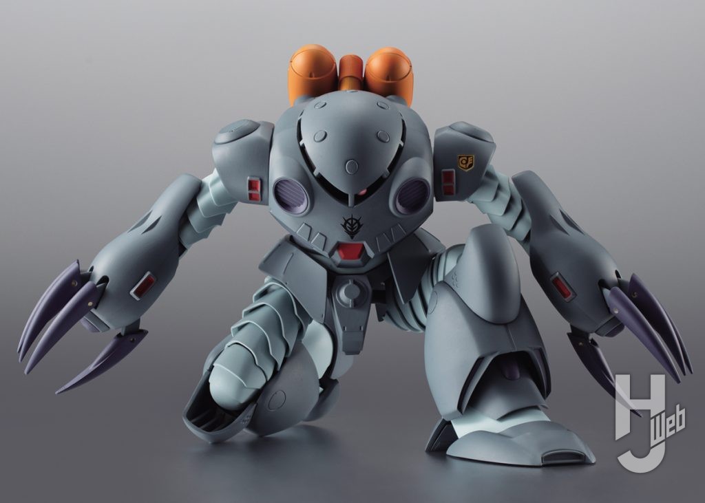 ズゴックEの可動フィギュアの全体画像その3
