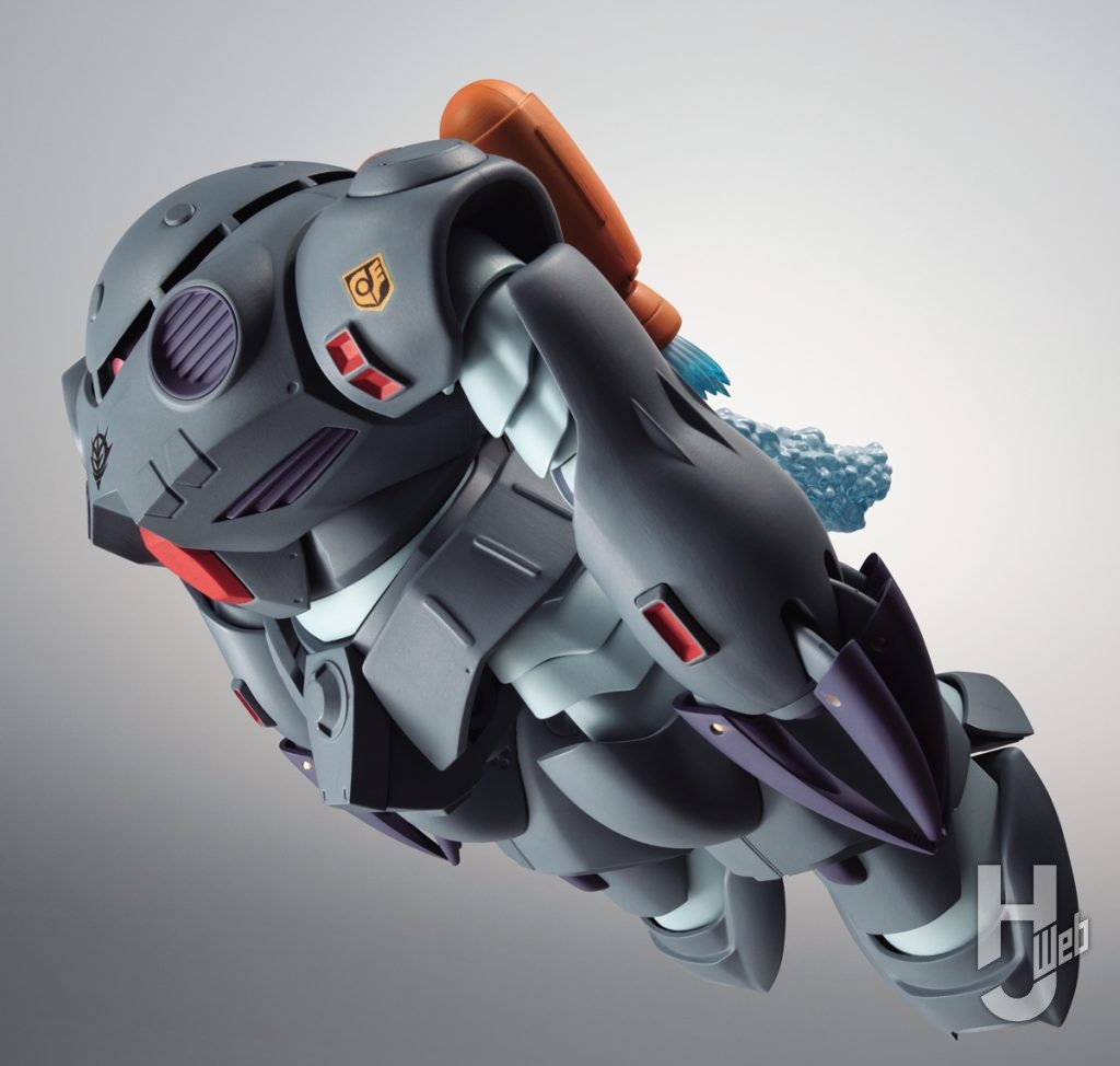 ズゴックEの可動フィギュアの全体画像その2