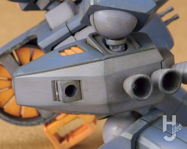 GAA製作「HGブラッカリィ・タイプ」アクションベース用のジョイント穴
