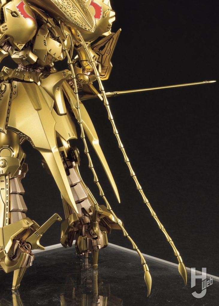 ザ・ナイト・オブ・ゴールドのプラモデルのアップ画像その6