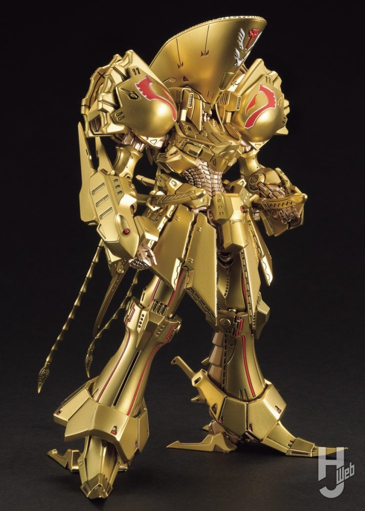 ザ・ナイト・オブ・ゴールドのプラモデルの全体画像その1