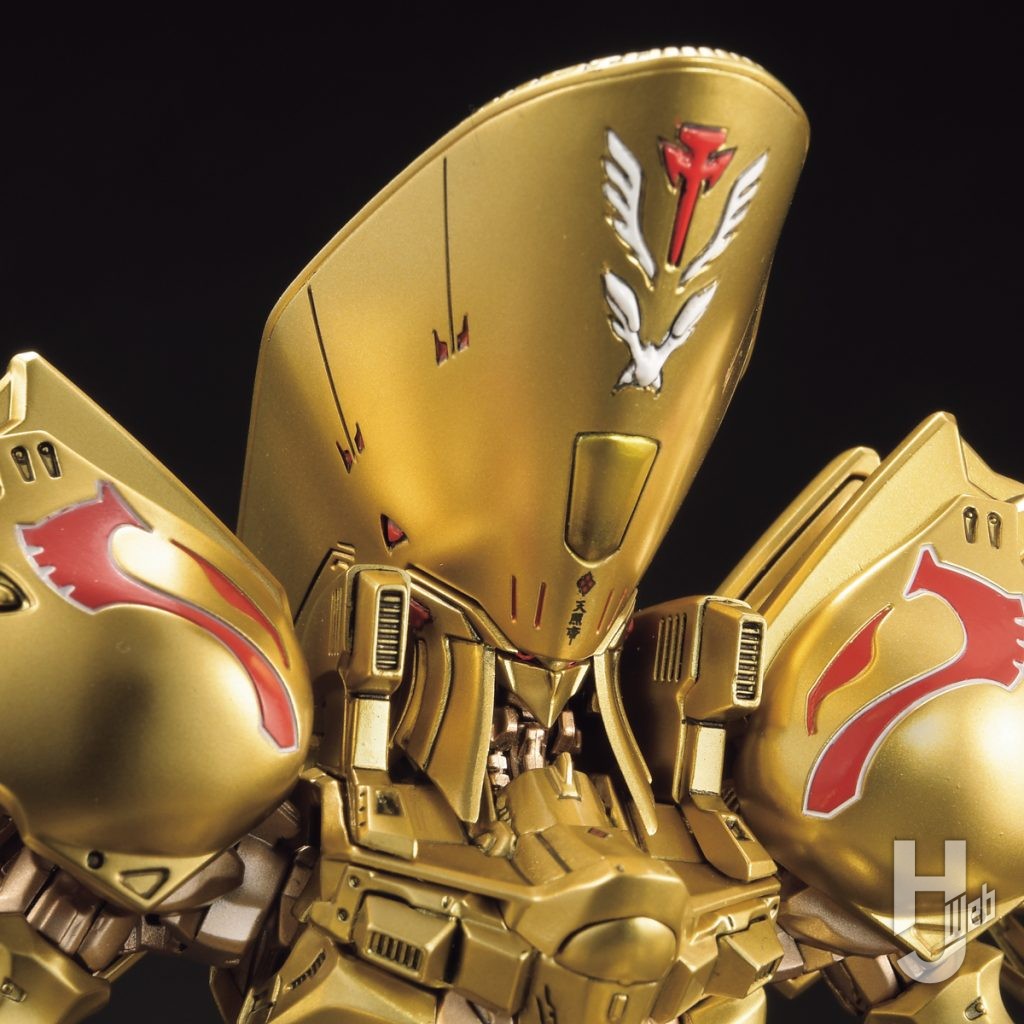 ザ・ナイト・オブ・ゴールドのプラモデルのアップ画像その2