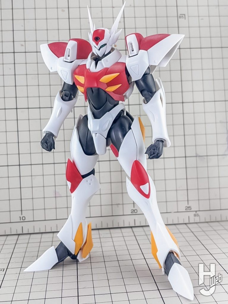 テッカマンブレード　製作途中の状態1
