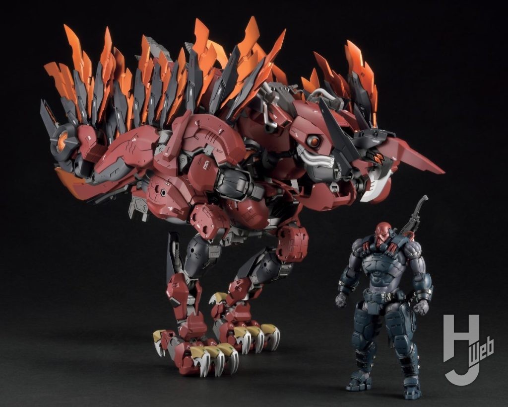 ゼニス・リヴェールのプラモデルの全体画像その2