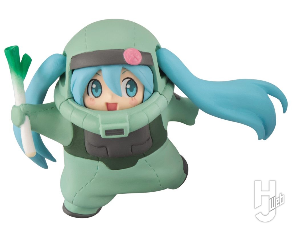 ザクぐるみネギのカプセルトイの画像