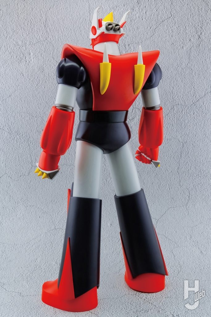 サンダイオーのソフビフィギュアの後ろ姿の全体画像
