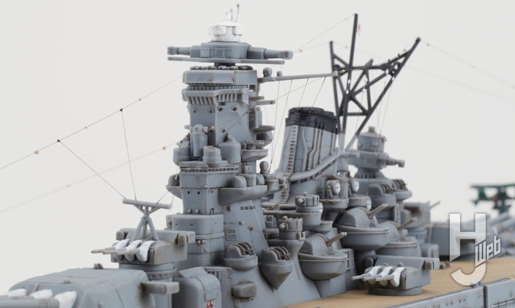 日本海軍戦艦大和 昭和16年／竣工時　トップ部
