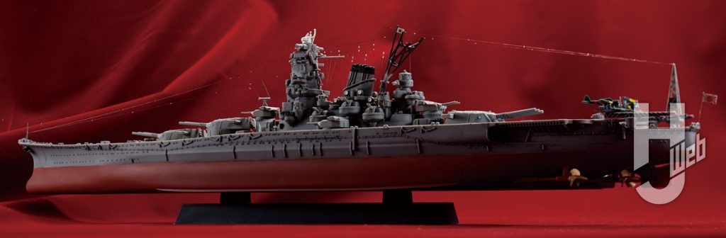 日本海軍戦艦大和 昭和16年／竣工時　横1

