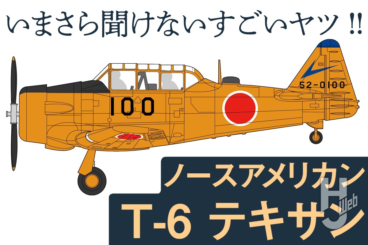 航空自衛隊のパイロット育成に欠かせない練習機「T- 6 テキサン」の