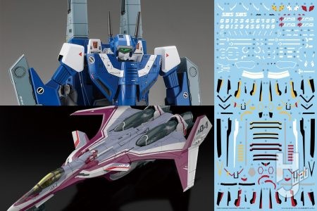 マクロスシリーズプラキット続々!! 差替三段変形で「VF-31C ジークフリード（ミラージュ・ファリーナ・ジーナス機）」がHG化！ さらに「VF-1J スーパー バトロイド バルキリー」もハセガワで登場！