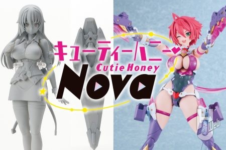「PLAMATEA キューティーハニー」のキュート&セクシーな姿を確認☆ さらに購入特典の「オリジナルデザイン入りスタンド」の全貌も公開！