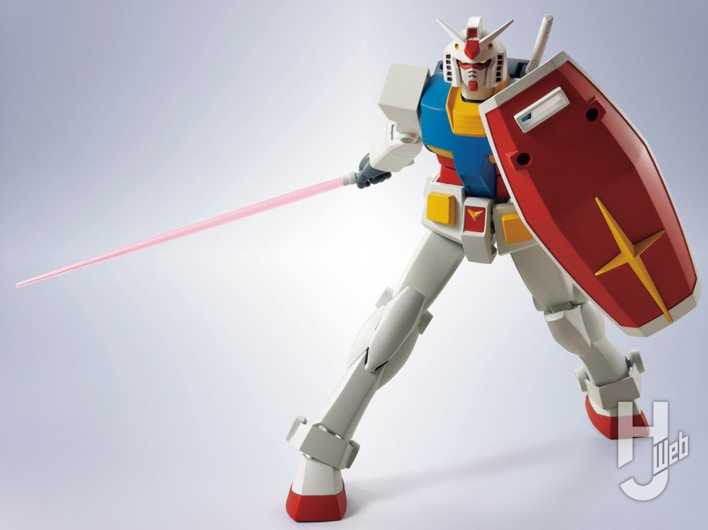 METALROBOT魂ガンダム（GQ）ビームサーベル装着