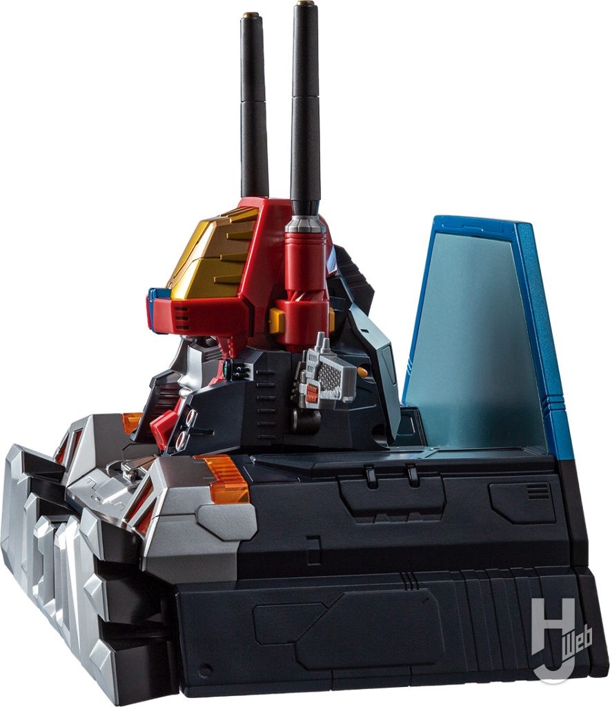 「ロボットベースヘッドモニュメント」サイドビュー