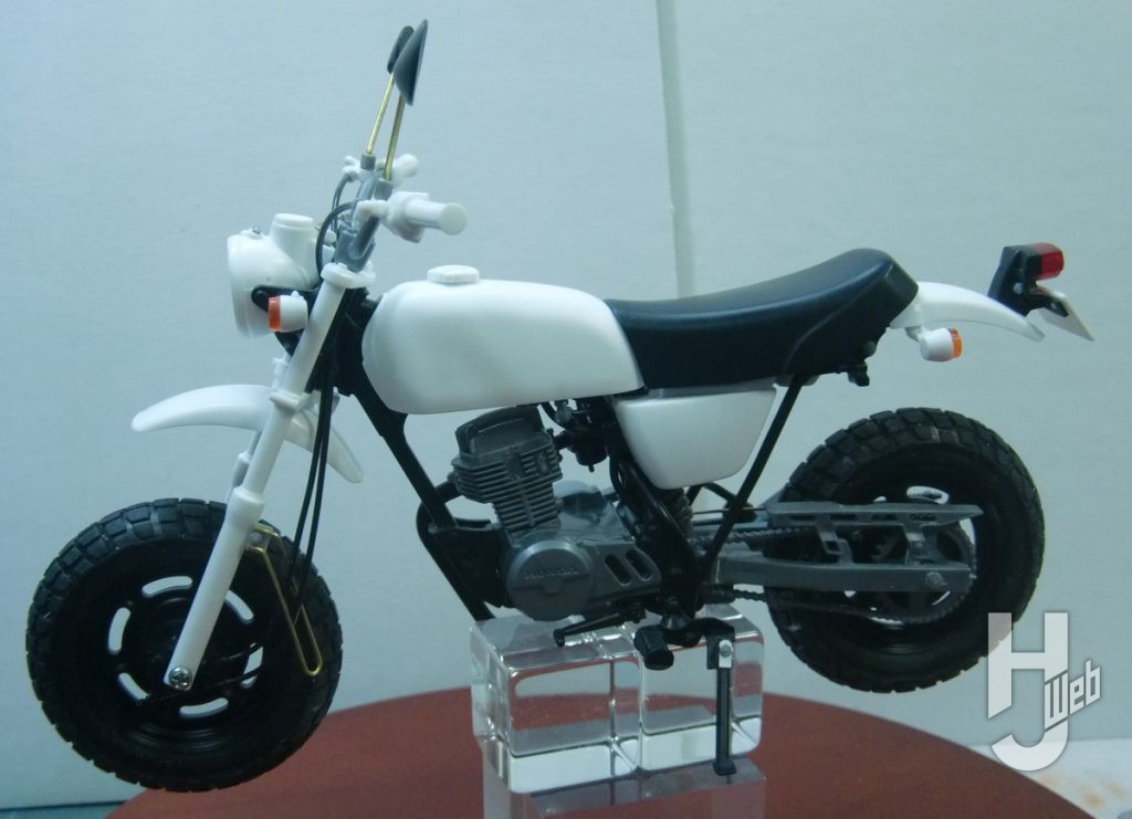 ホンダ エイプ 50 表面処理後、各パーツ仮組み状態1
