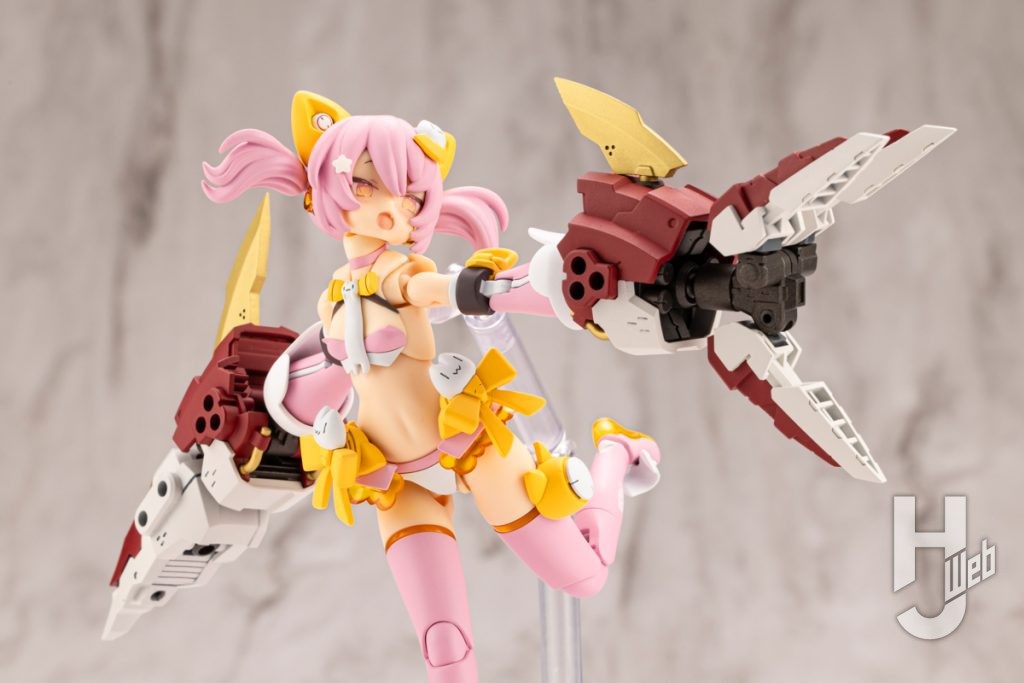 プラモデルのウェポンパーツデモニックアームレッドバージョンの商品イメージの画像