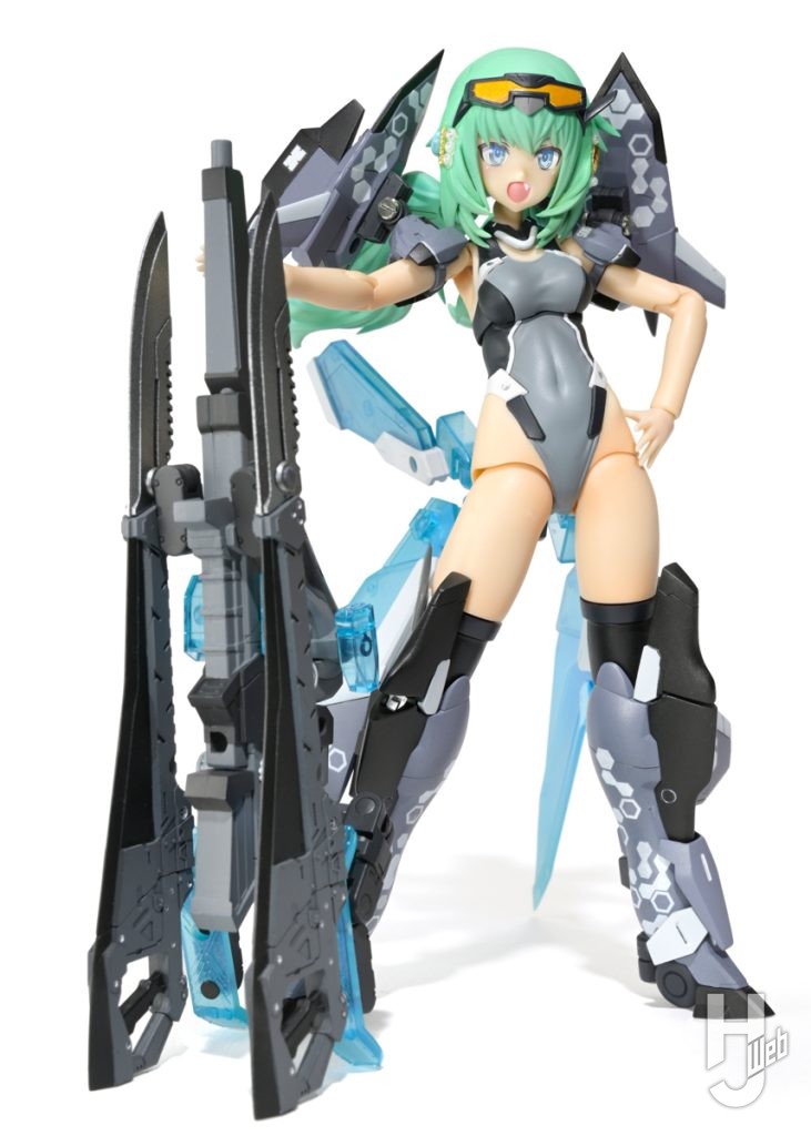 スティレットマリンアームズのプラモデルの全体画像その5